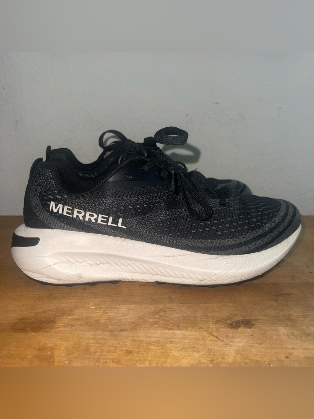Merrell J068167 MORPHLITE Black Men's Athletic Hiking Shoes 8.5